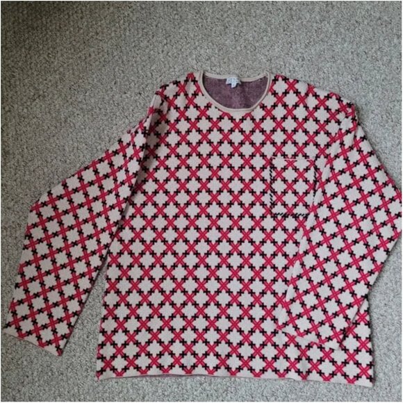 Free People Saemdi Abstract Oversized Sweater size XL - Picture 6 of 7